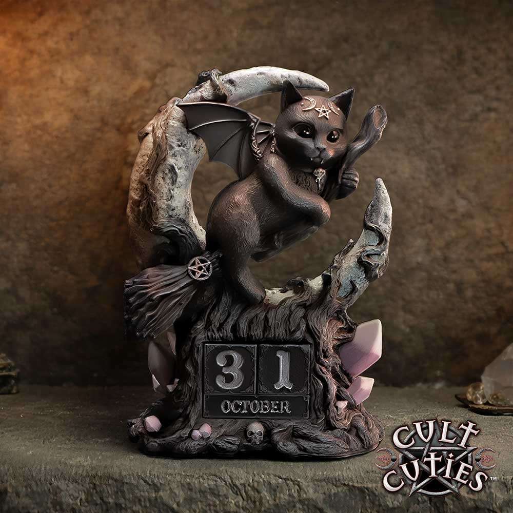 Nemesis Now - Malpuss Perpetual Calendar Beeld/figuur - Multicolours